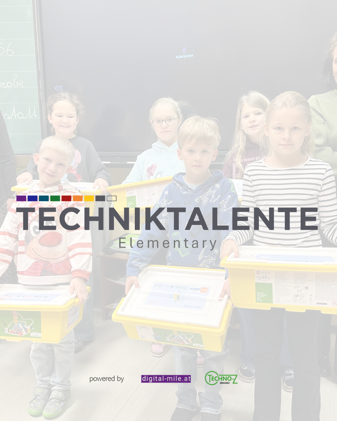 Techniktalente Elementary - LEGO Robotik in der VOLKSSCHULE !